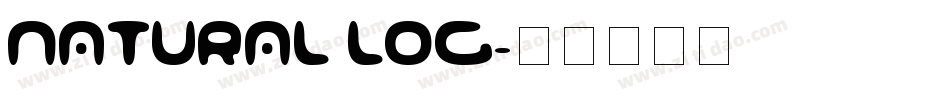 Natural Log字体转换